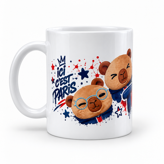 Mug Paribara personnalisé avec prénom