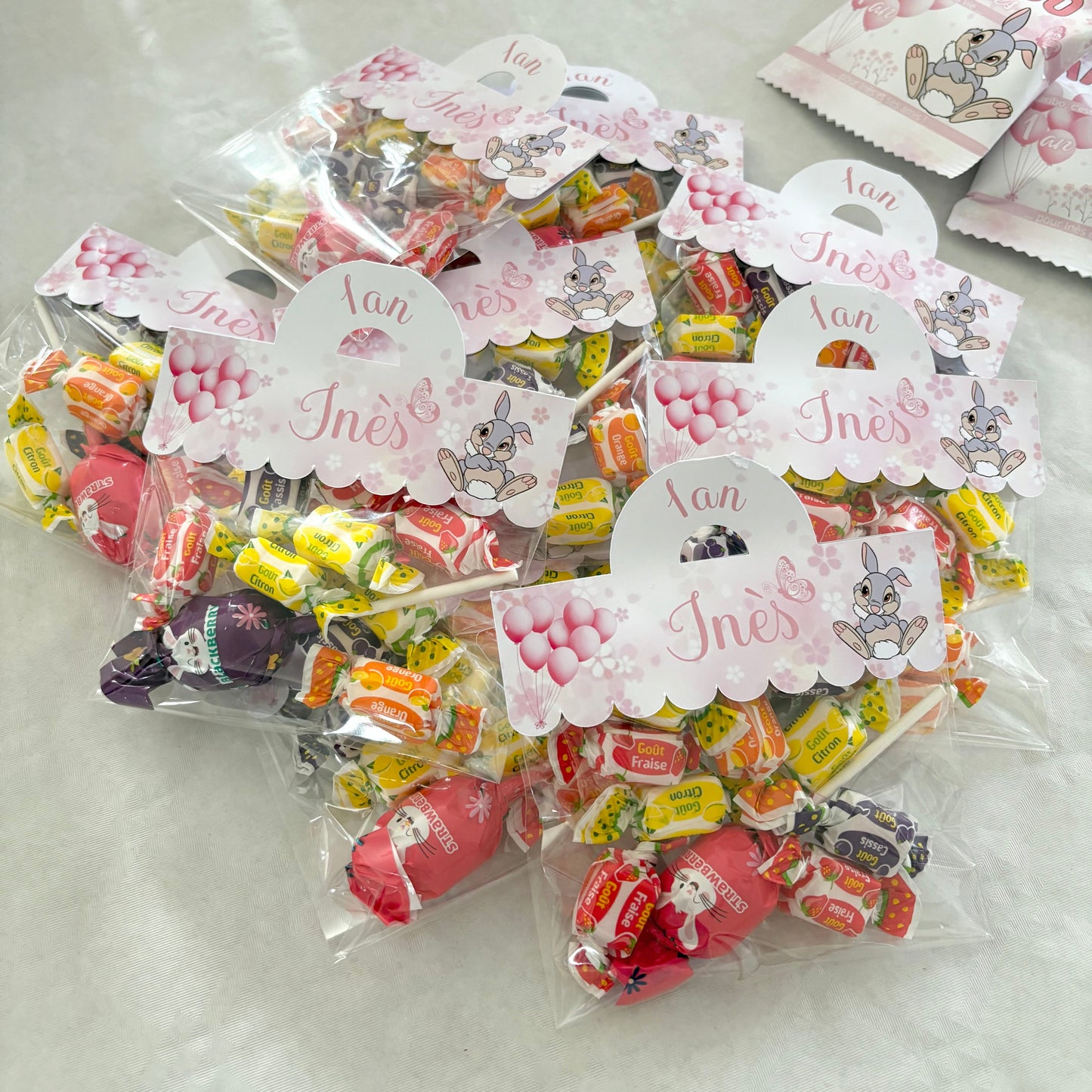 Sachet de Bonbons Personnalisé Thème Panpan