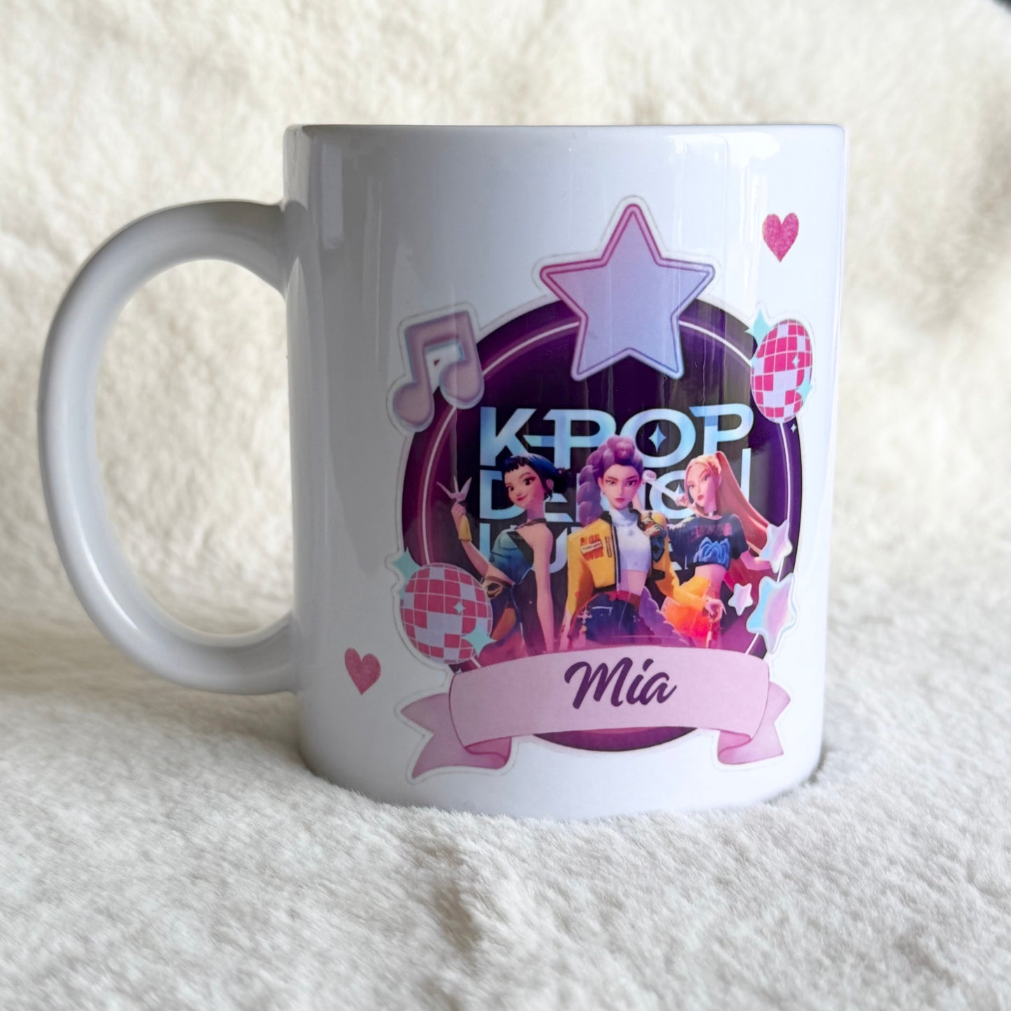 Mug K-POP personnalisé avec prénom