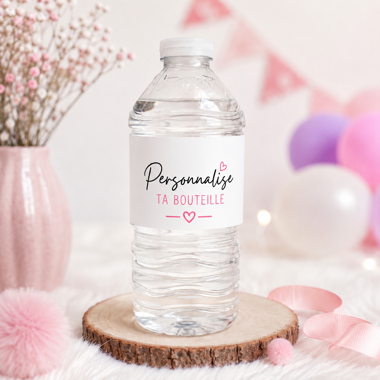 Étiquettes Petites Bouteilles Personnalisées – Thème au Choix