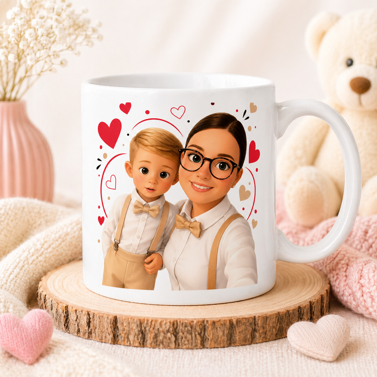 Mug Toon'MIL – Portrait cartoon personnalisé