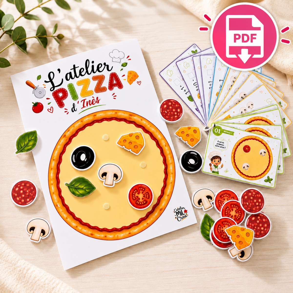 L'atelier Pizza – Version PDF à imprimer