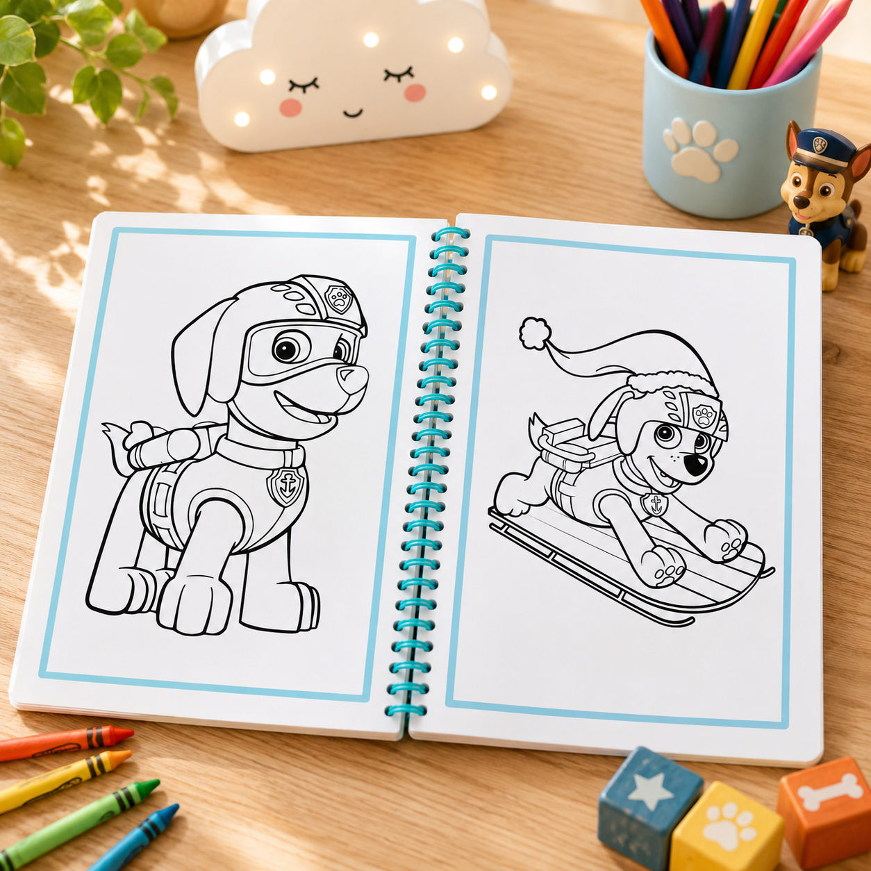 Livre Coloriage Pat' Patrouille Personnalisé
