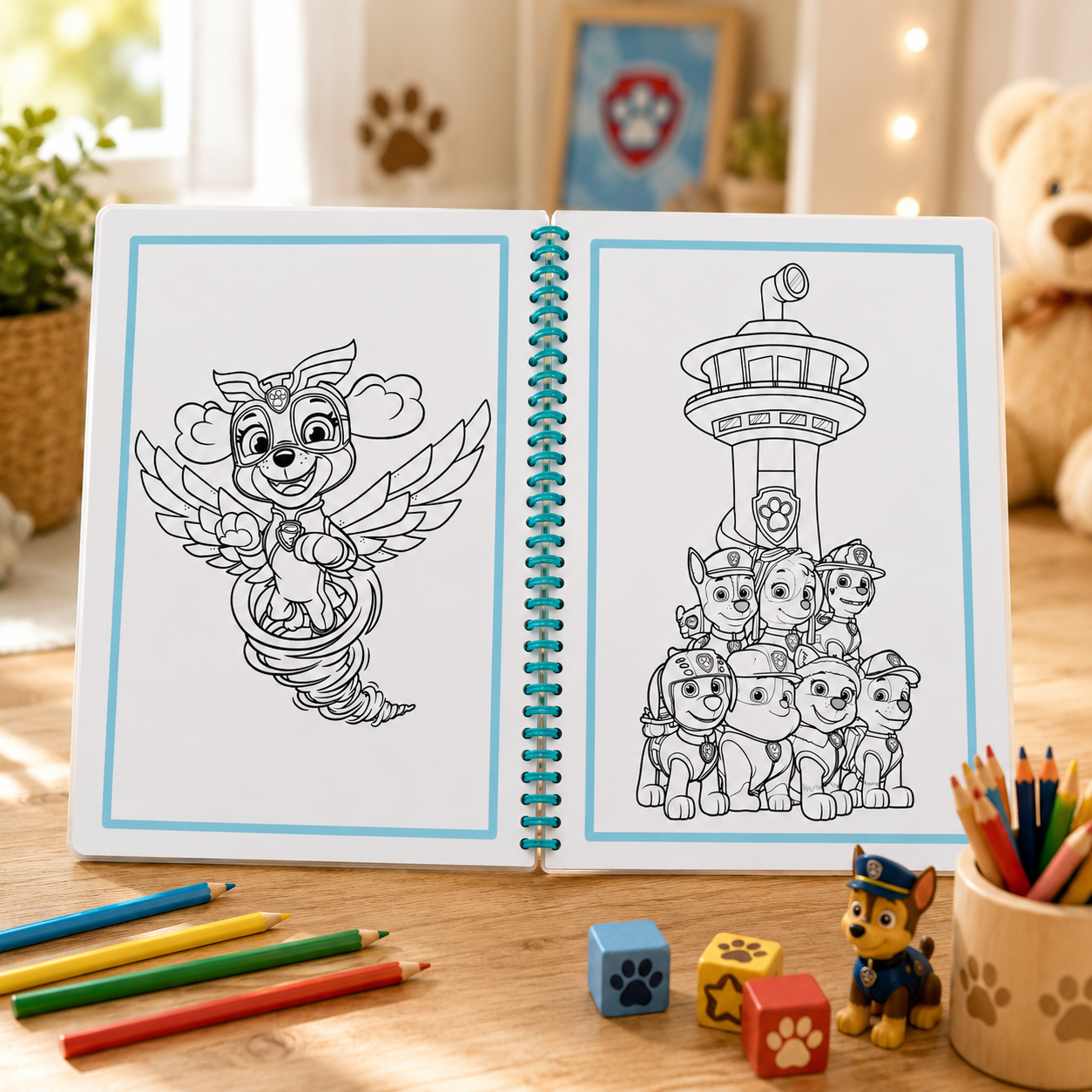 Livre Coloriage Pat' Patrouille Personnalisé