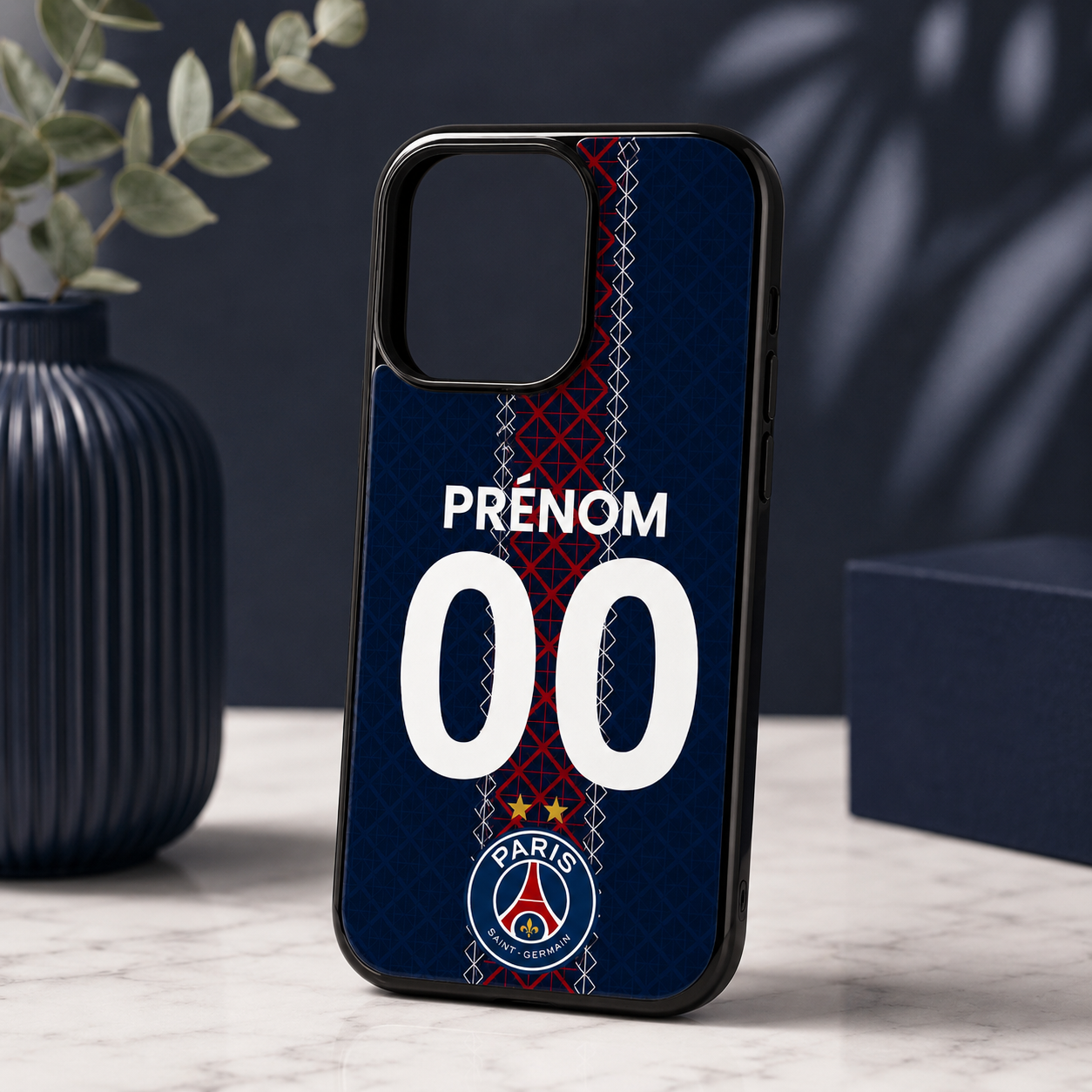Coque "PSG ⭐⭐"
