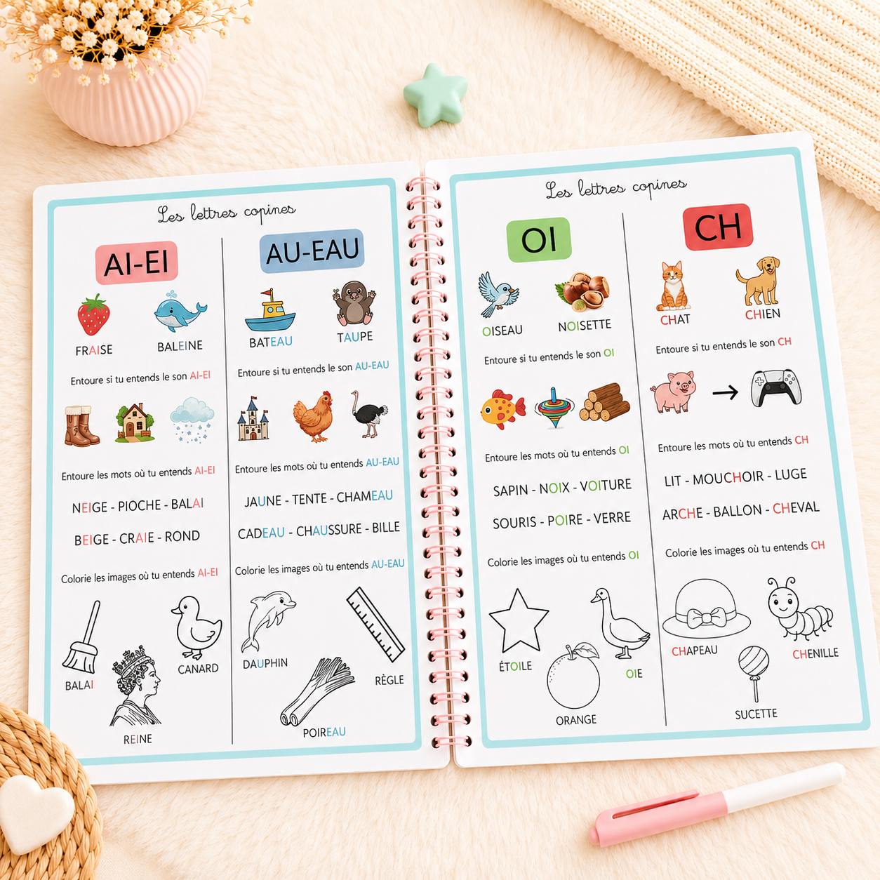 Livre d’apprentissage - En Route vers le CP !