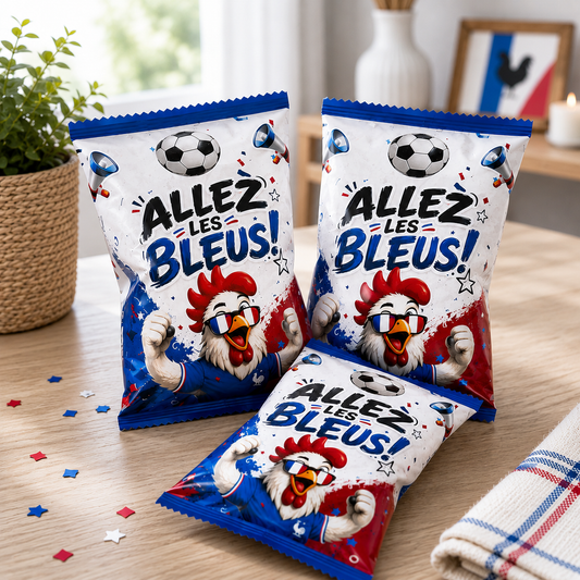 Chips Personnalisées – Allez les Bleus