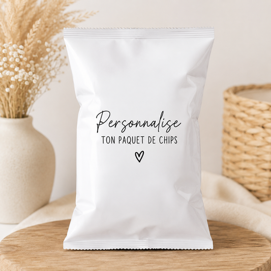 Chips à Personnalisées – Thème au Choix