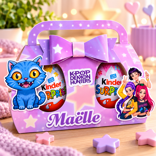 Kinder Surprise personnalisé – Version double