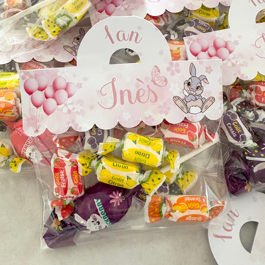 Sachet de Bonbons Personnalisé Thème Panpan
