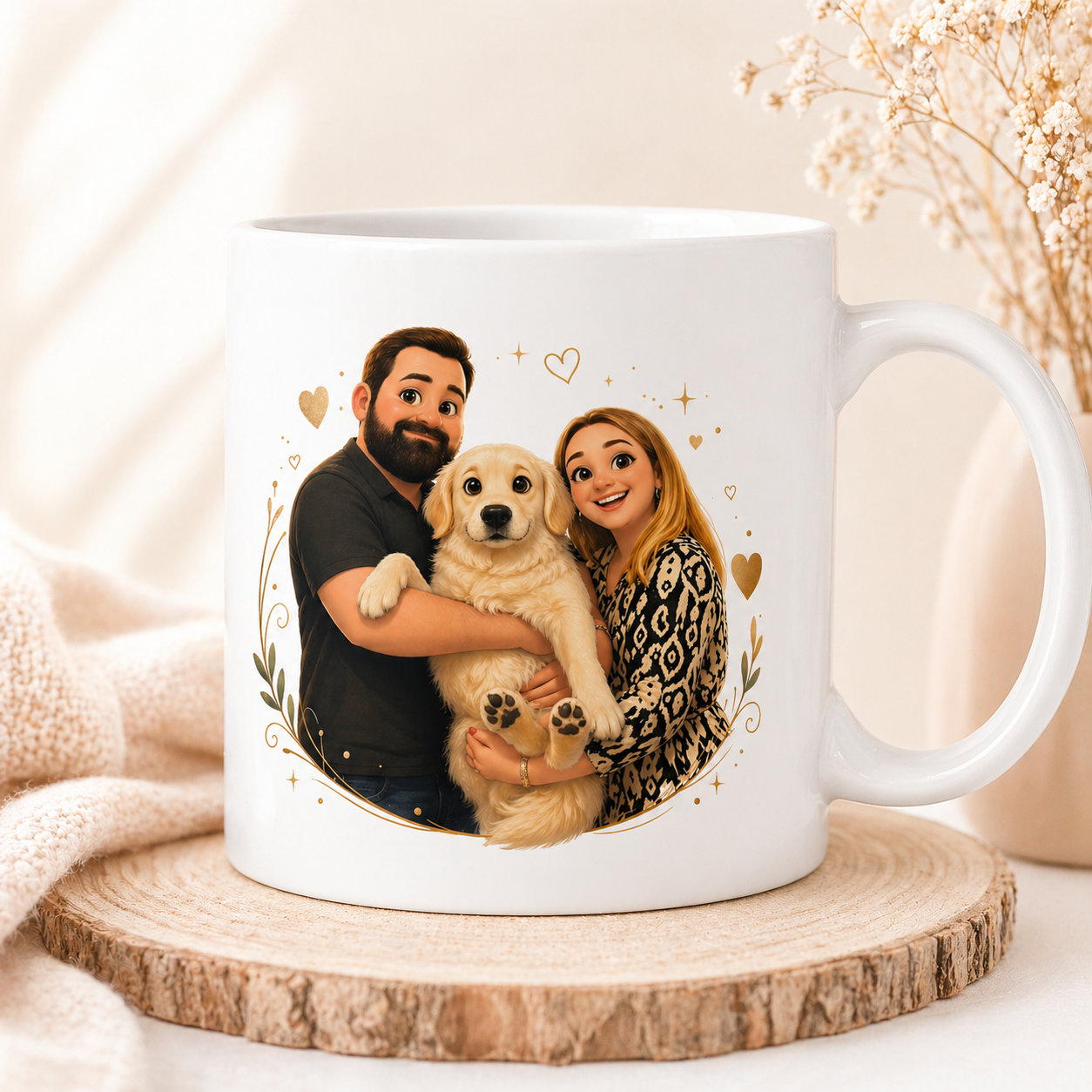 Mug Toon'MIL – Portrait cartoon personnalisé