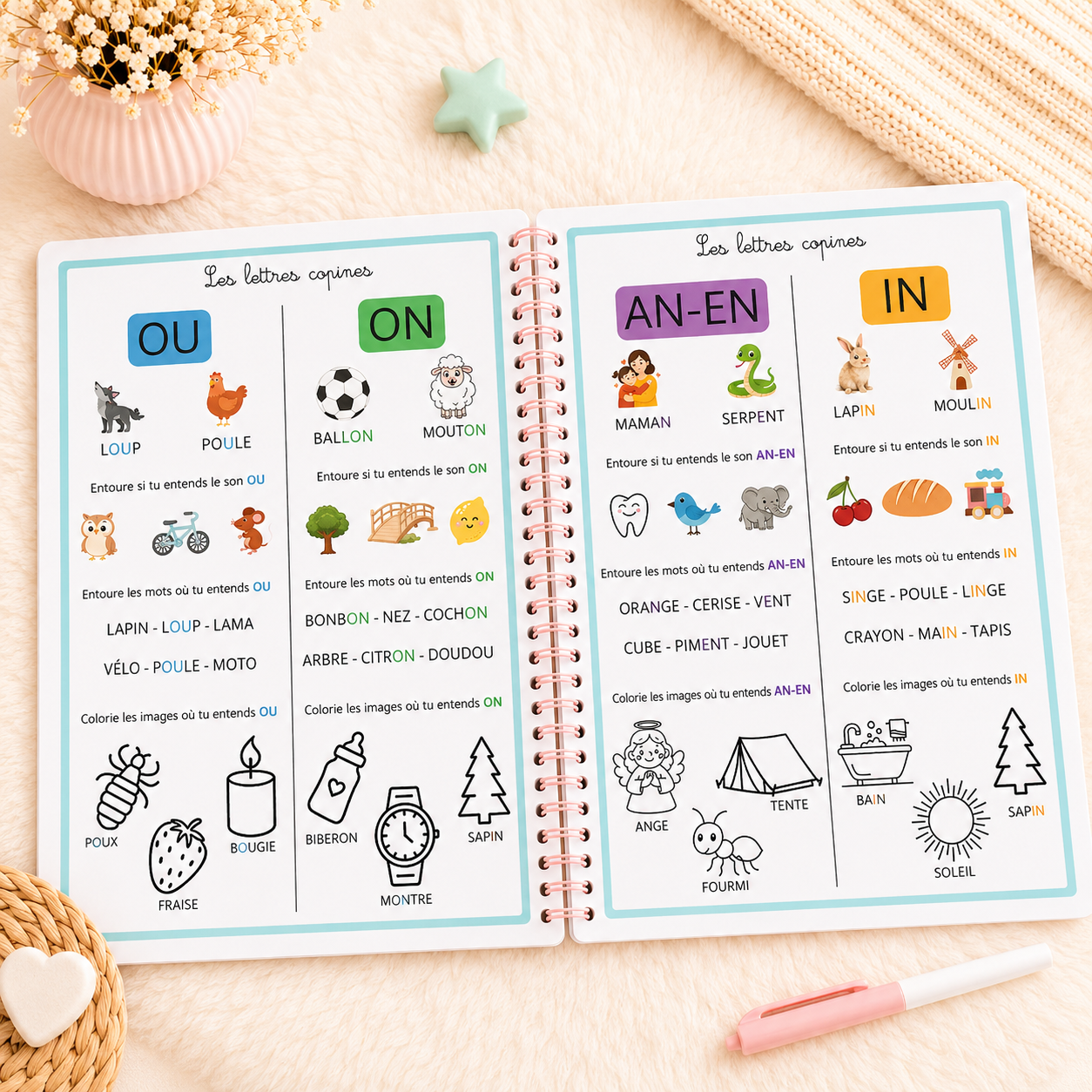 Livre d’apprentissage - En Route vers le CP !