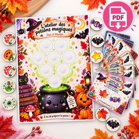 L'atelier des Potions Magiques – Version PDF à imprimer
