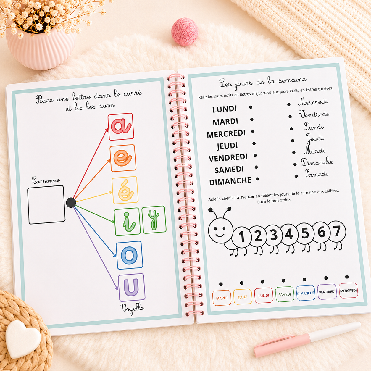 Livre d’apprentissage - En Route vers le CP !