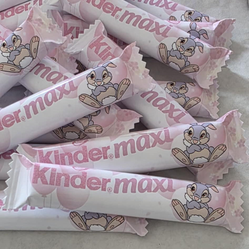 Kinder Maxi Personnalisé Thème Panpan