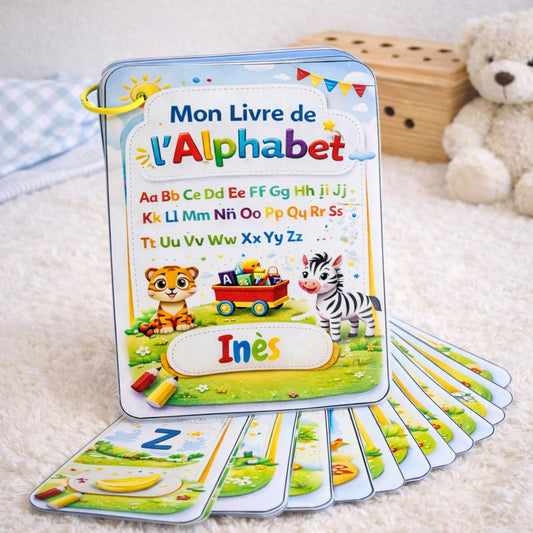 Personalized Alphabet Picture Book – Learning Letters A to Z