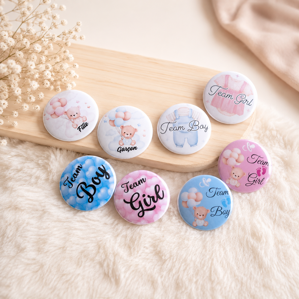 Créez Votre Badge Épingle Personnalisé