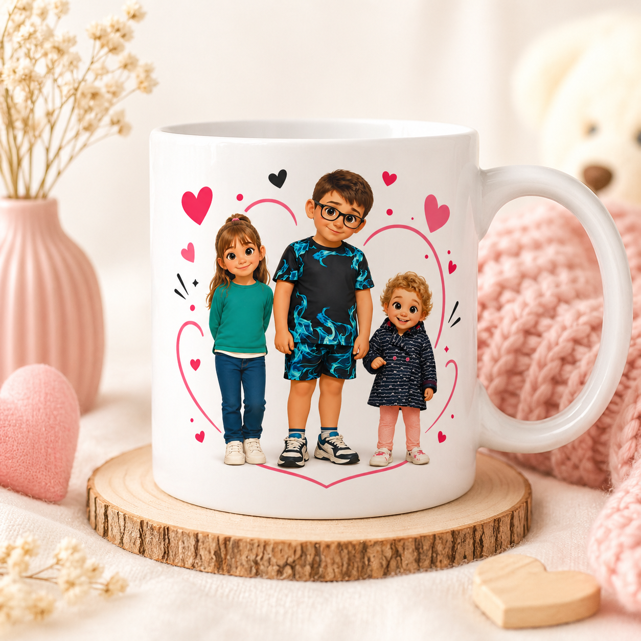 Mug Toon'MIL – Portrait cartoon personnalisé