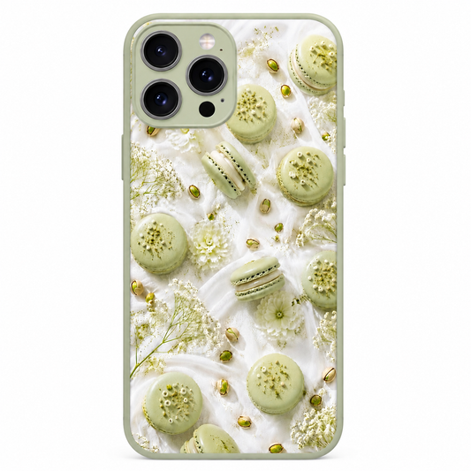 Coque "Pistache Macaron"
